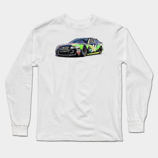 Chevy 24 Super Dew Racing Cartoon Long Sleeve T-Shirt